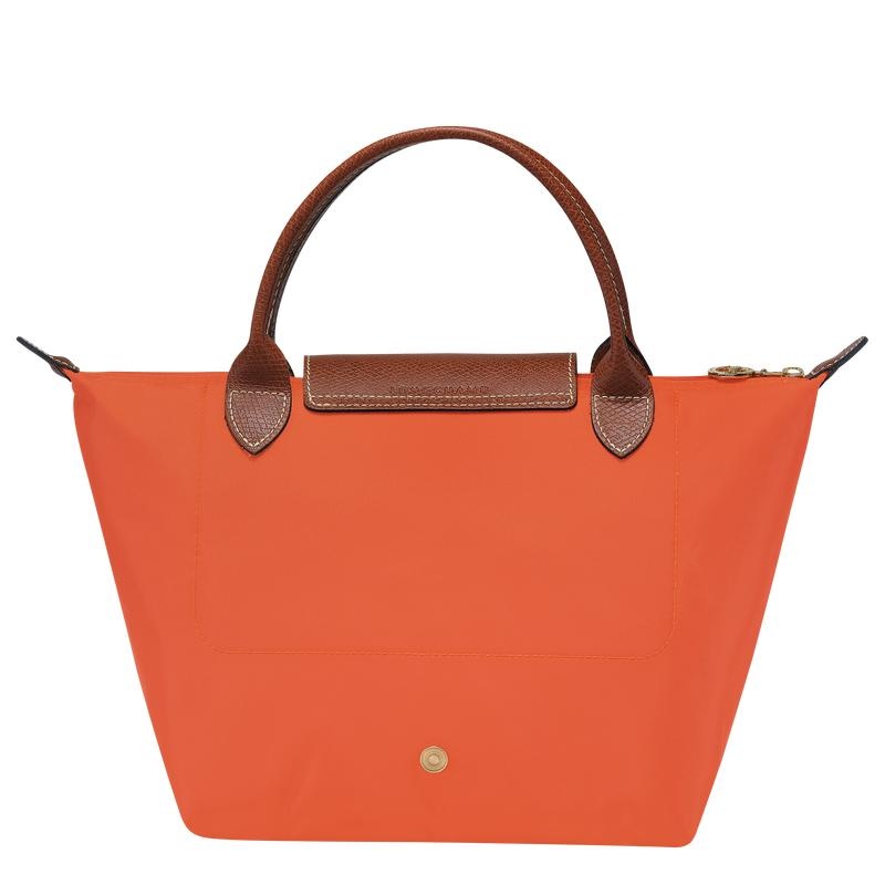 Bolsa de Mano Longchamp Le Pliage Original S Mujer Naranjas | TZDC-38704