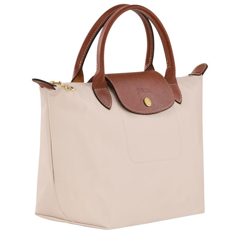 Bolsa de Mano Longchamp Le Pliage Original S Mujer Blancos | FJMX-62803