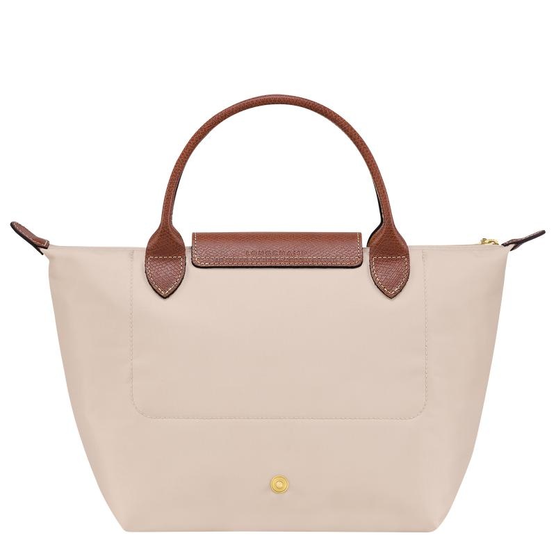 Bolsa de Mano Longchamp Le Pliage Original S Mujer Blancos | FJMX-62803