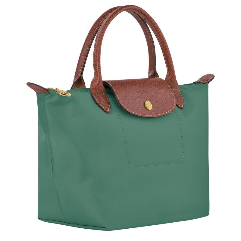 Bolsa de Mano Longchamp Le Pliage Original S Mujer Verdes | VYKS-87096