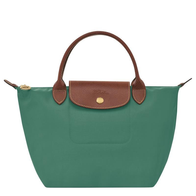 Bolsa de Mano Longchamp Le Pliage Original S Mujer Verdes | VYKS-87096