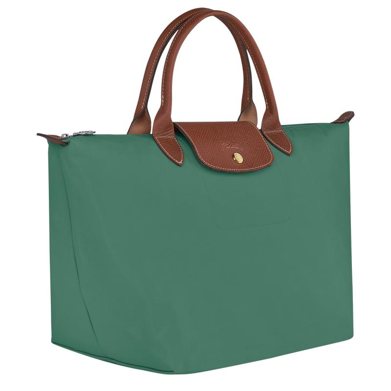 Bolsa de Mano Longchamp Le Pliage Original M Mujer Verdes | MWVQ-70639