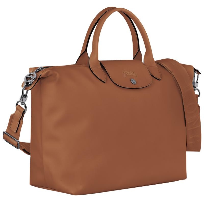 Bolsa de Mano Longchamp Le Pliage Xtra L Mujer Marrom | AFOK-19548