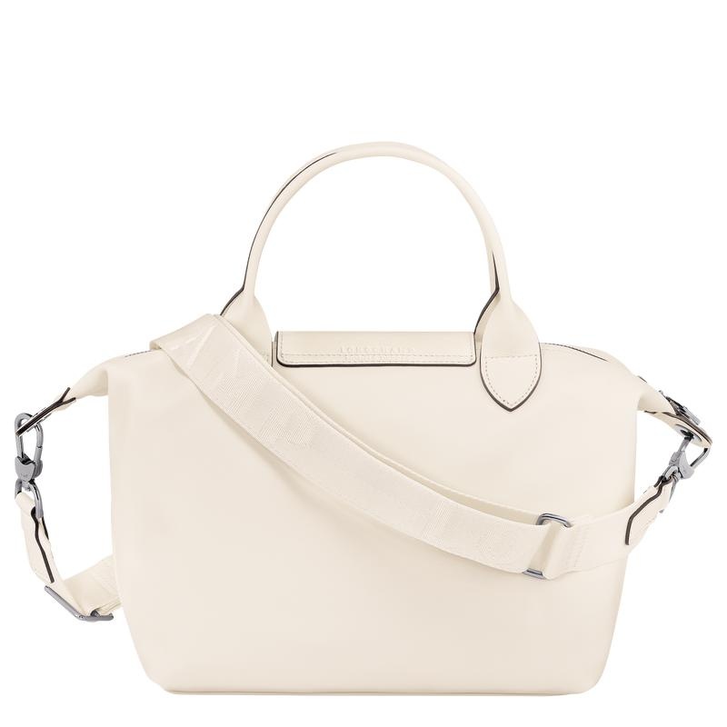 Bolsa de Mano Longchamp Le Pliage Xtra S Mujer Blancos | UXLT-95720