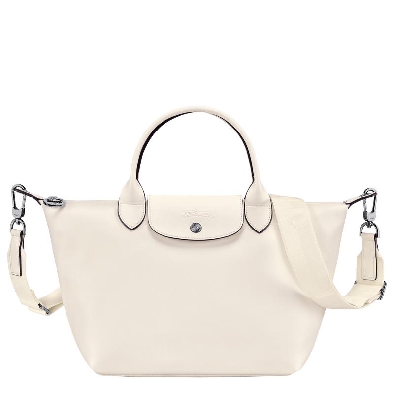 Bolsa de Mano Longchamp Le Pliage Xtra S Mujer Blancos | UXLT-95720