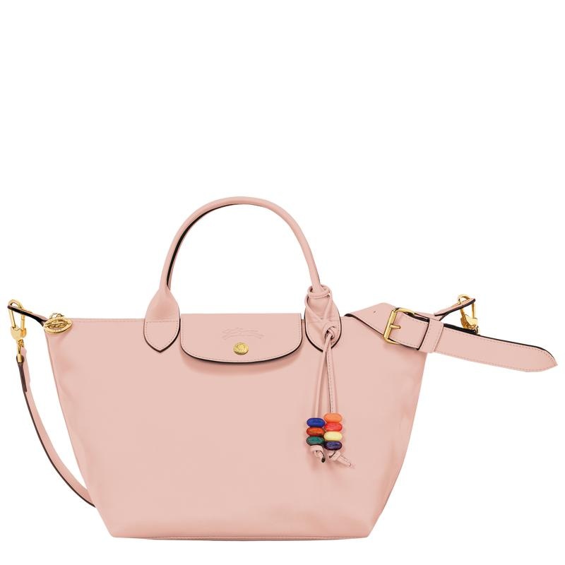 Bolsa de Mano Longchamp Le Pliage Xtra S Mujer Rosas | BGAH-74805