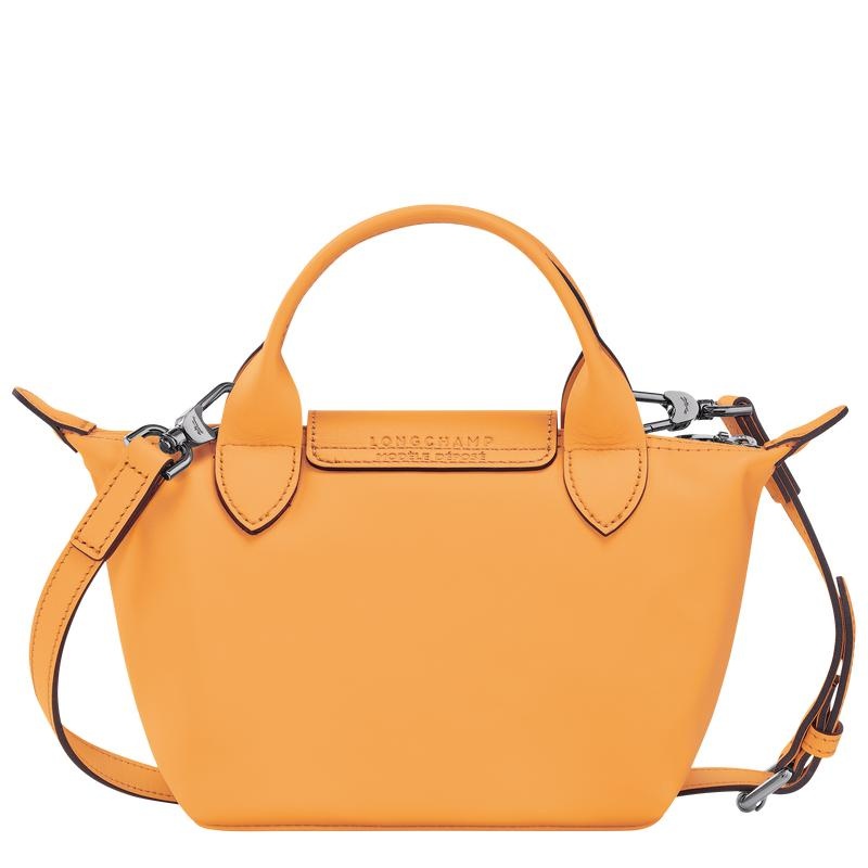 Bolsa de Mano Longchamp Le Pliage Xtra XS Mujer Albaricoque Naranjas | JHTE-48736