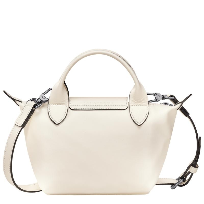 Bolsa de Mano Longchamp Le Pliage Xtra XS Mujer Blancos | DYKI-35076