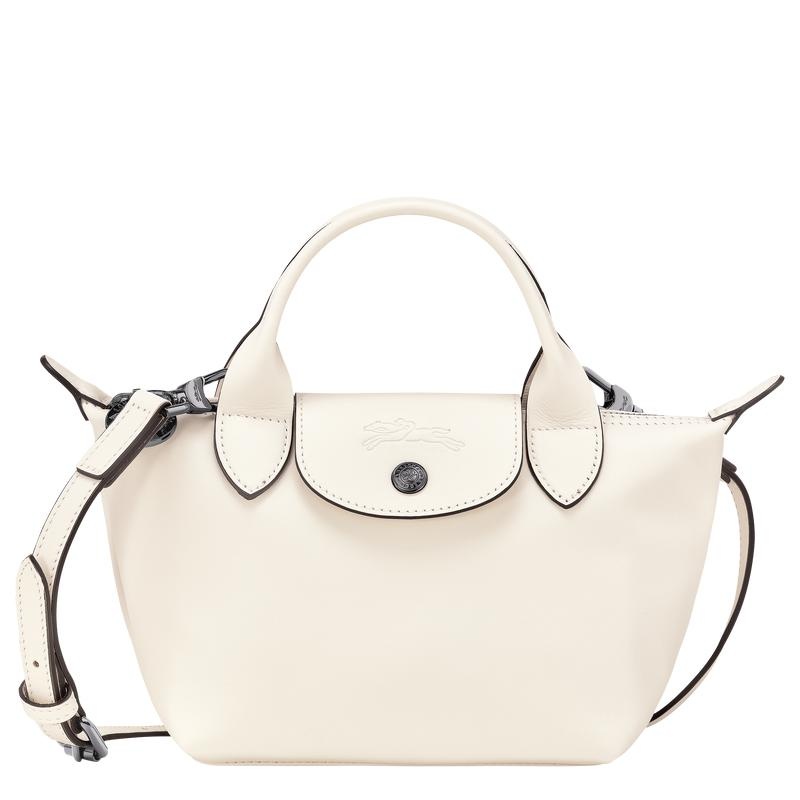 Bolsa de Mano Longchamp Le Pliage Xtra XS Mujer Blancos | DYKI-35076