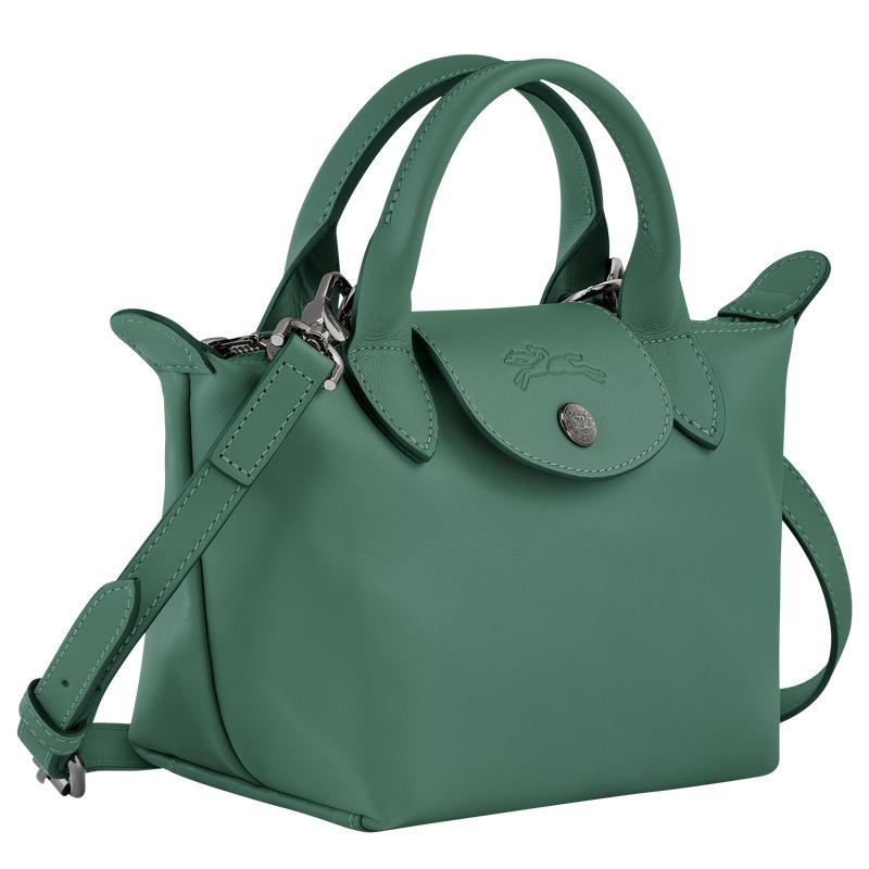 Bolsa de Mano Longchamp Le Pliage Xtra XS Mujer Verdes | YEIK-19253