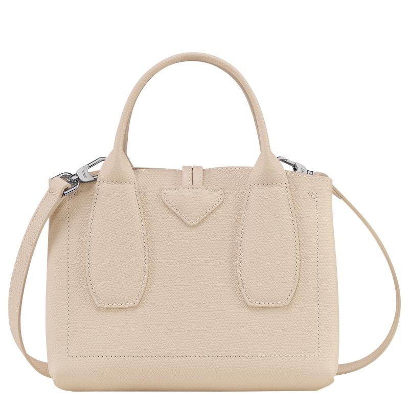 Bolsa de Mano Longchamp Roseau S Mujer Blancos | YLUX-92638