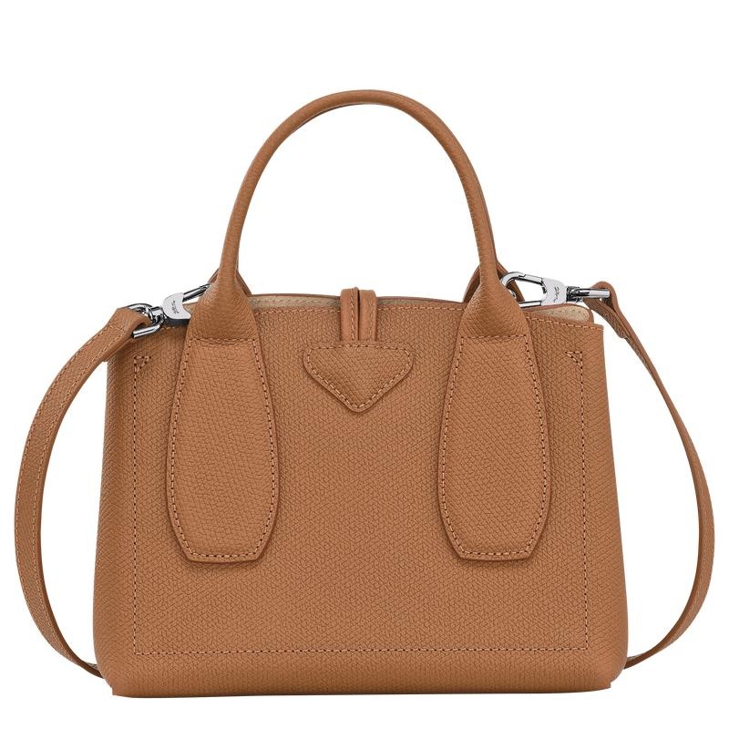 Bolsa de Mano Longchamp Roseau S Mujer Marrom | WZJU-58104