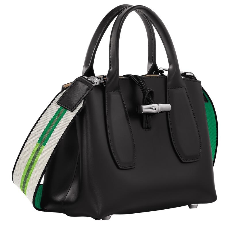 Bolsa de Mano Longchamp Roseau S Mujer Negros | PWXT-64382