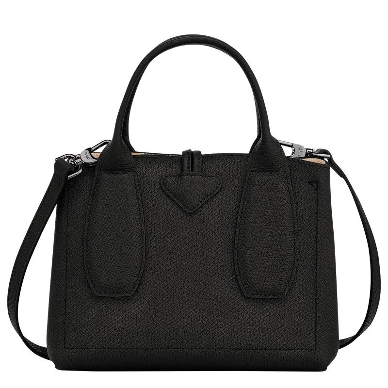 Bolsa de Mano Longchamp Roseau S Mujer Negros | PBES-01256