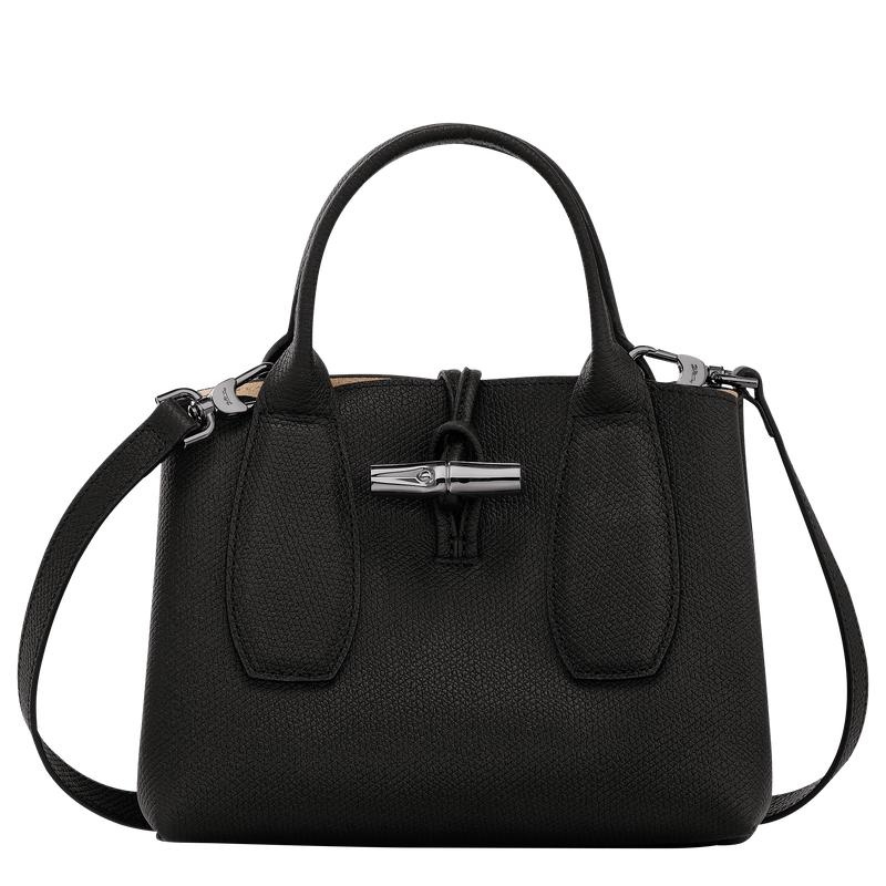 Bolsa de Mano Longchamp Roseau S Mujer Negros | PBES-01256