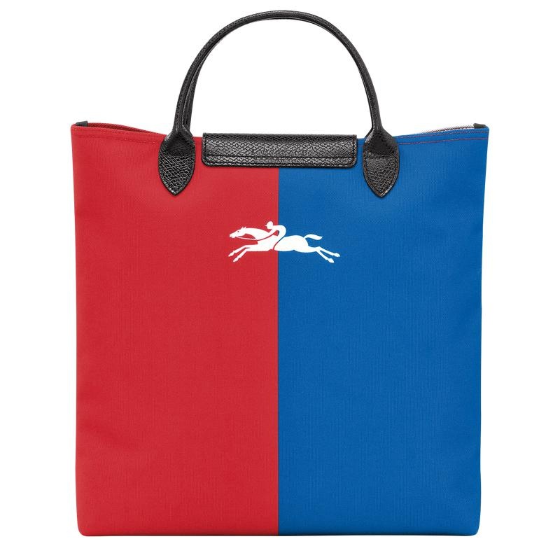 Bolsa de Mano Longchamp x Robert Indiana L Mujer Blancos | VOEC-39540