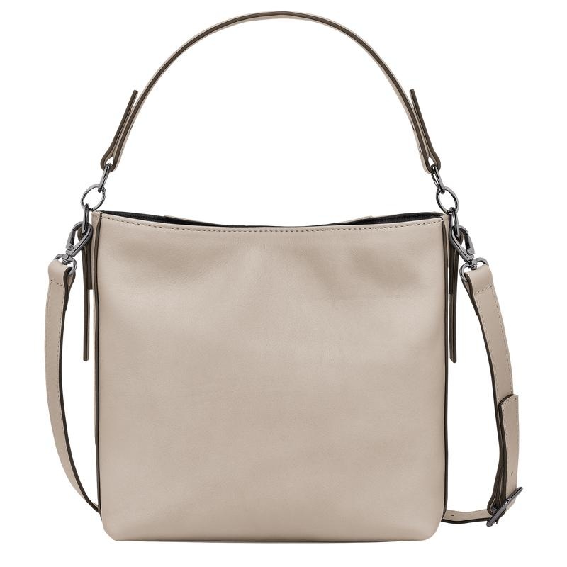 Bolsas Hombro Longchamp 3D S Mujer Grises | FEQW-31860