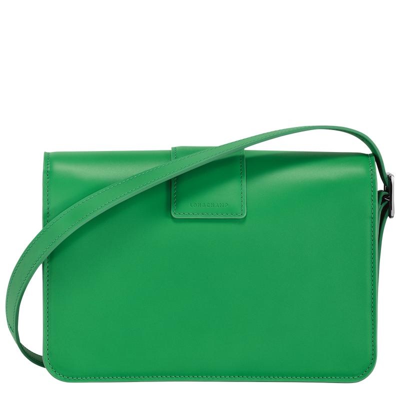 Bolsas Hombro Longchamp Box-Trot M Mujer Verdes | LTKW-03215