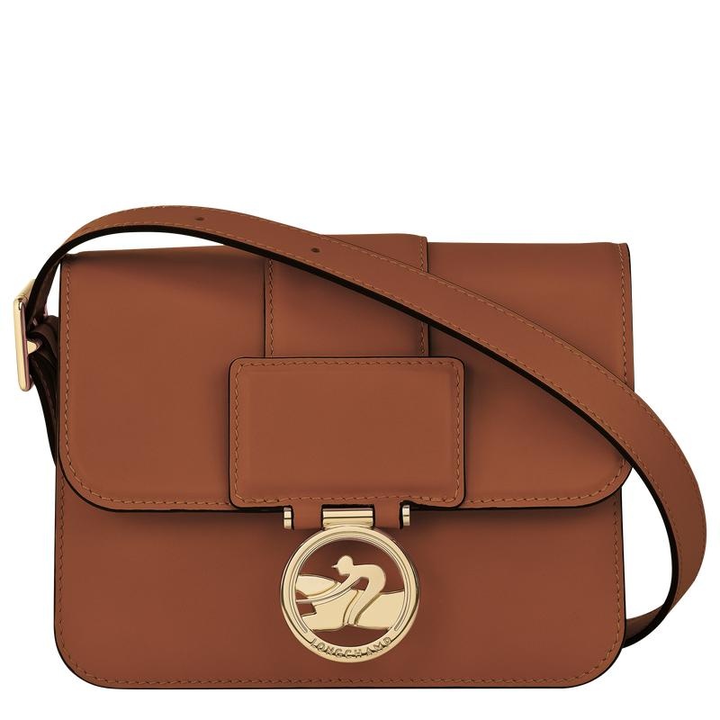 Bolsas Hombro Longchamp Box-Trot S Mujer Marrom | YEGH-50314