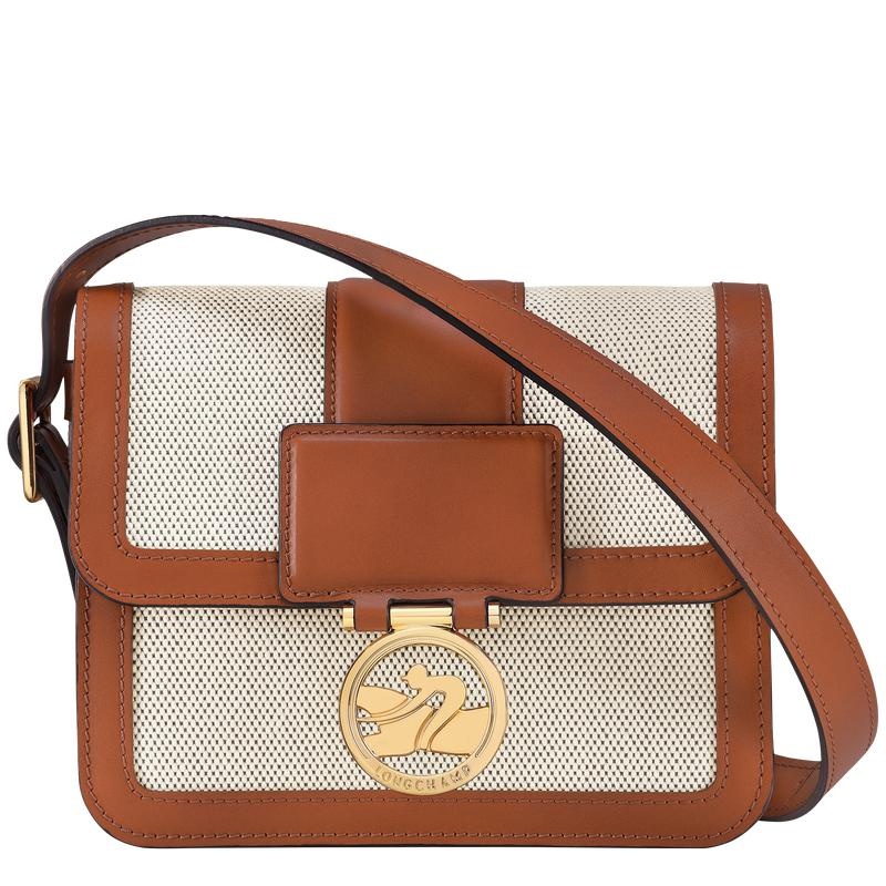 Bolsas Hombro Longchamp Box-Trot S Mujer Marrom | PZGY-87092