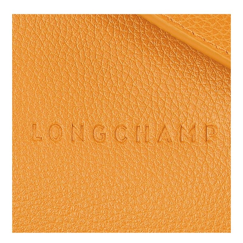 Bolsas Hombro Longchamp Le Foulonné M Mujer Albaricoque Naranjas | GKJC-04723