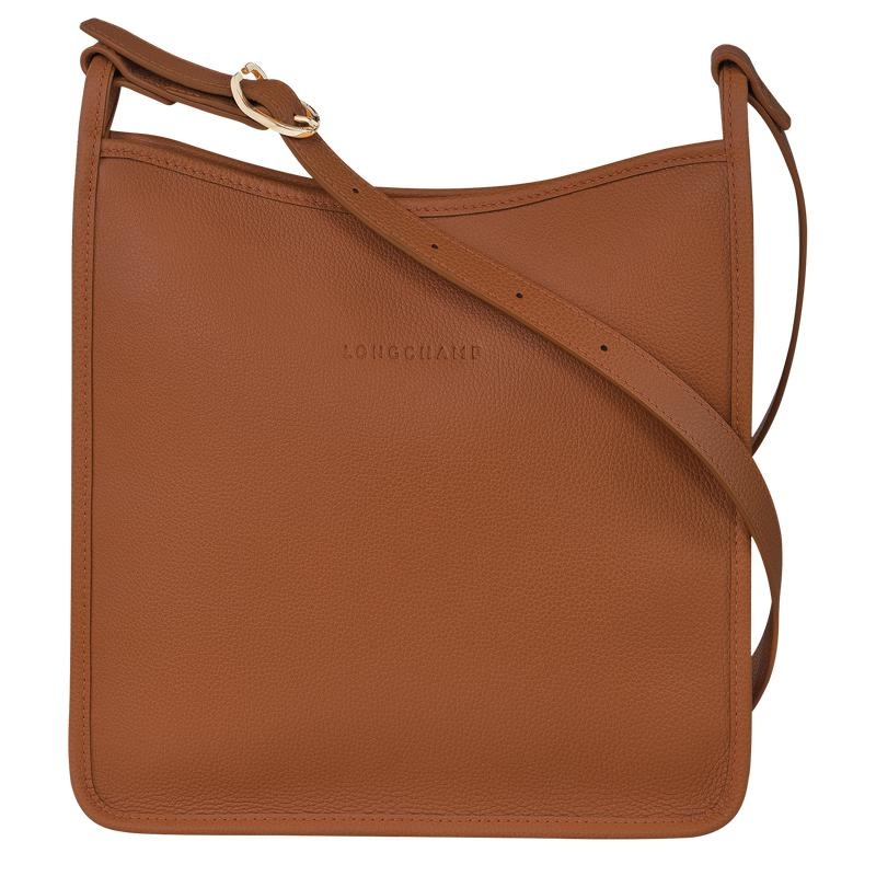 Bolsas Hombro Longchamp Le Foulonné M Mujer Marrom | CZRE-39086