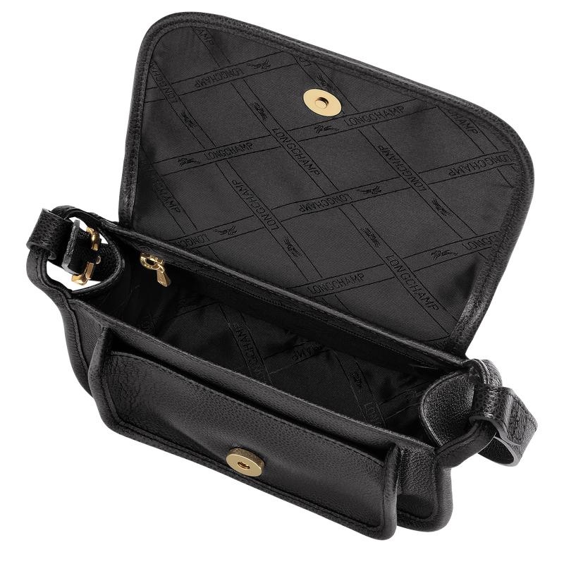 Bolsas Hombro Longchamp Le Foulonné S Mujer Negros | REIK-12359