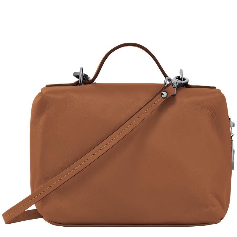 Bolsas Hombro Longchamp Le Pliage Xtra XS Vanity Mujer Marrom | OMZF-92730