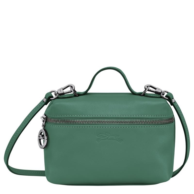 Bolsas Hombro Longchamp Le Pliage Xtra XS Vanity Mujer Verdes | BMLZ-48376