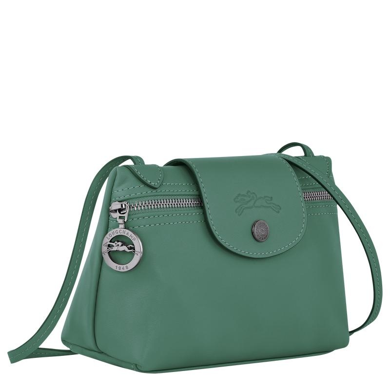 Bolsas Hombro Longchamp Le Pliage Xtra XS Mujer Verdes | OMLF-86023