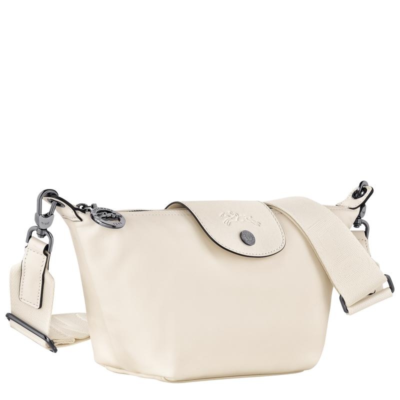 Bolsas Hombro Longchamp Le Pliage Xtra XS Hombre Blancos | LUHN-37986