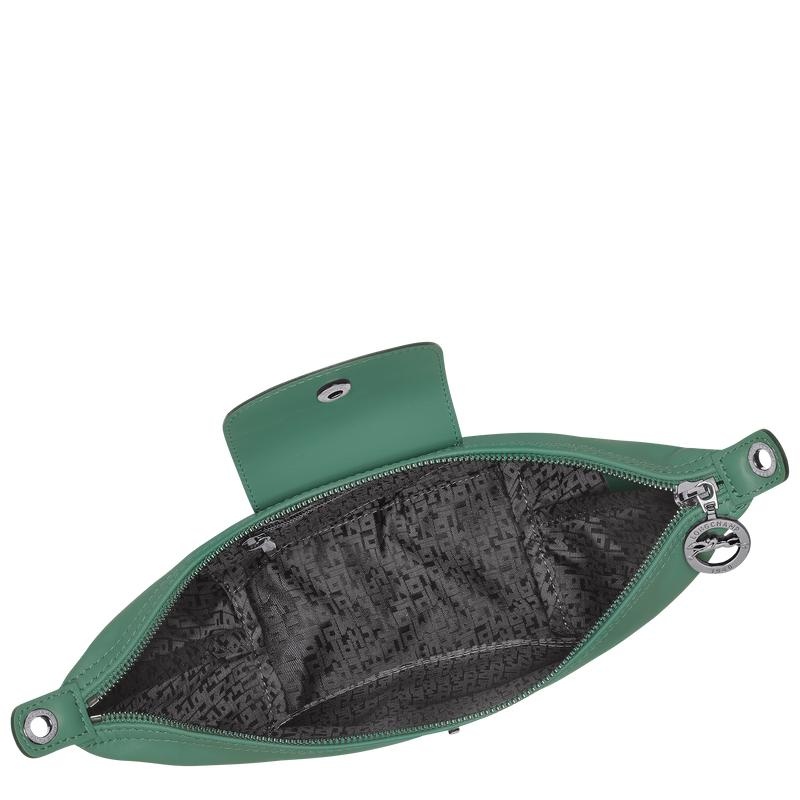 Bolsas Hombro Longchamp Le Pliage Xtra XS Hombre Verdes | SHFG-21567