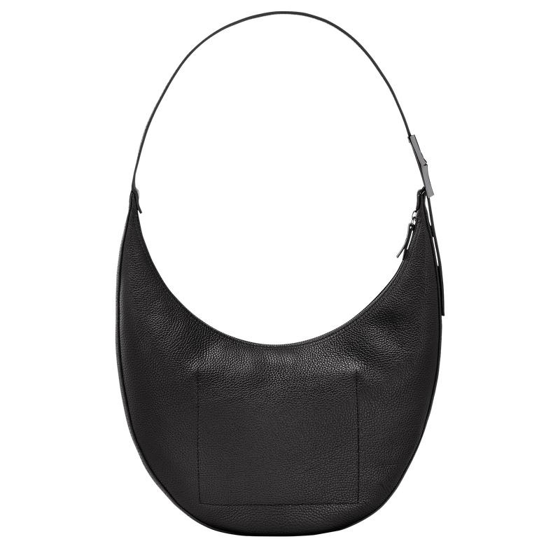 Bolsas Hombro Longchamp Roseau Essential L Mujer Negros | PWTG-65703