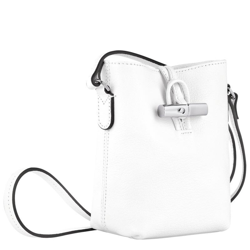 Bolsas Hombro Longchamp Roseau XS Mujer Blancos | HARD-18394