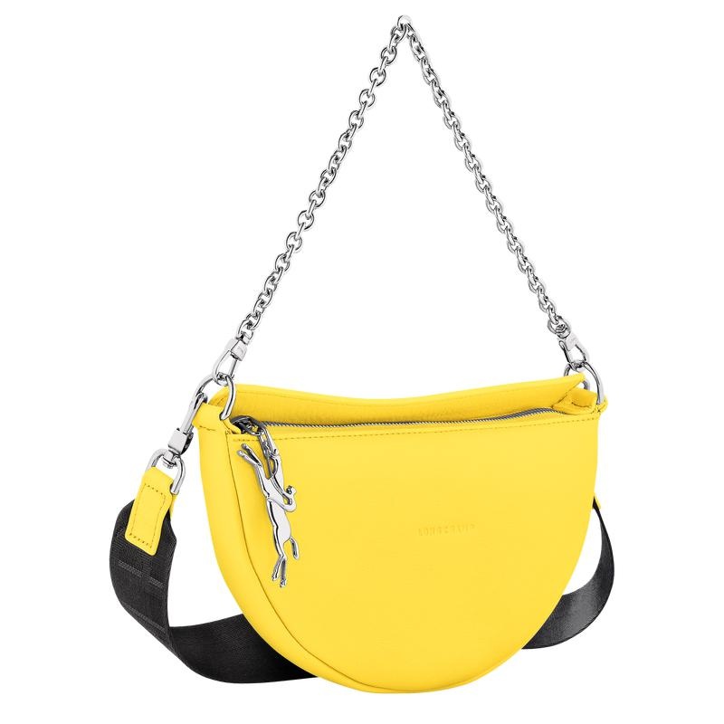 Bolsas Hombro Longchamp Smile S Mujer Amarillos | RTDZ-95148