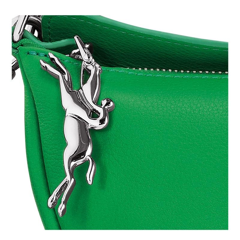 Bolsas Hombro Longchamp Smile S Mujer Verdes | VGYW-73268