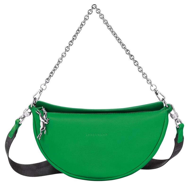 Bolsas Hombro Longchamp Smile S Mujer Verdes | VGYW-73268