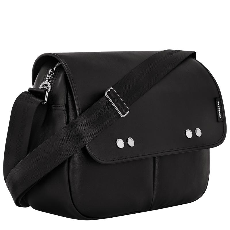 Bolsas Hombro Longchamp Très Paris M Mujer Negros | ABKS-17390