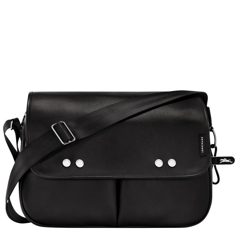 Bolsas Hombro Longchamp Très Paris M Mujer Negros | ABKS-17390