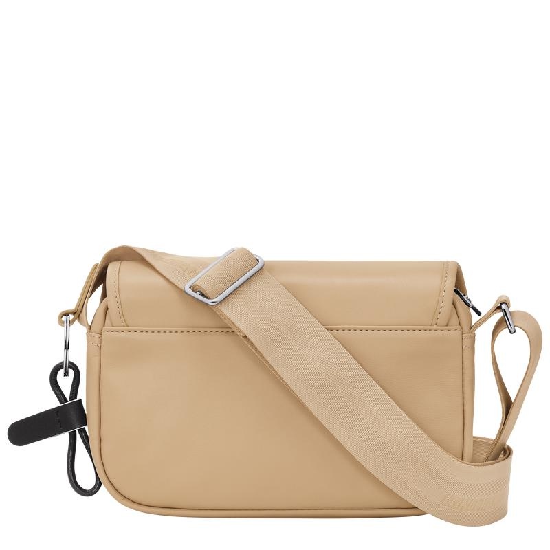 Bolsas Hombro Longchamp Très Paris S Mujer Beige | IKFC-10976