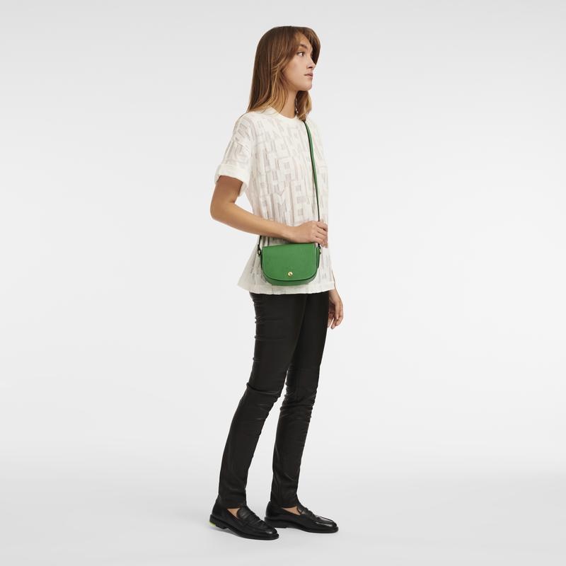 Bolsas Hombro Longchamp Épure XS Mujer Verdes | DQNA-59618