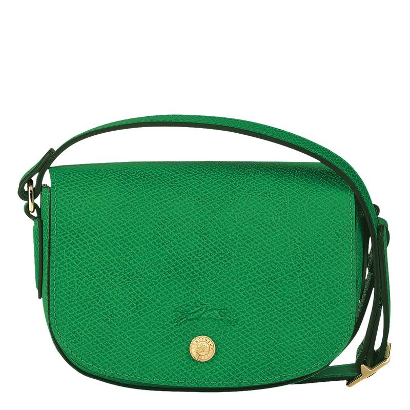 Bolsas Hombro Longchamp Épure XS Mujer Verdes | DQNA-59618