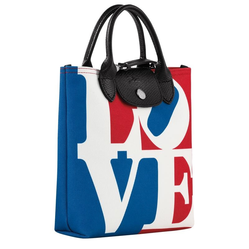 Bolsas Hombro Longchamp x Robert Indiana XS Mujer Blancos | OBAR-30167