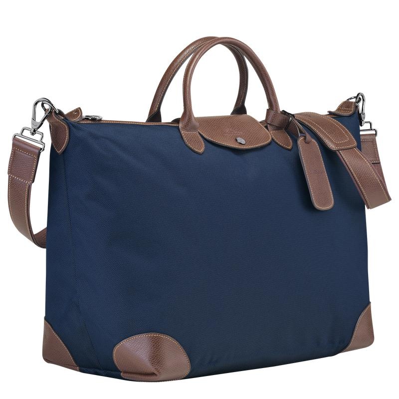 Bolsas de Viaje Longchamp Boxford S Mujer Azules | MQDU-69478