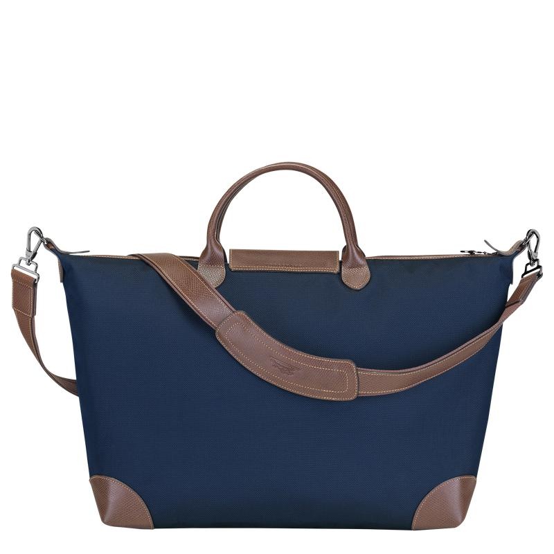 Bolsas de Viaje Longchamp Boxford S Mujer Azules | MQDU-69478