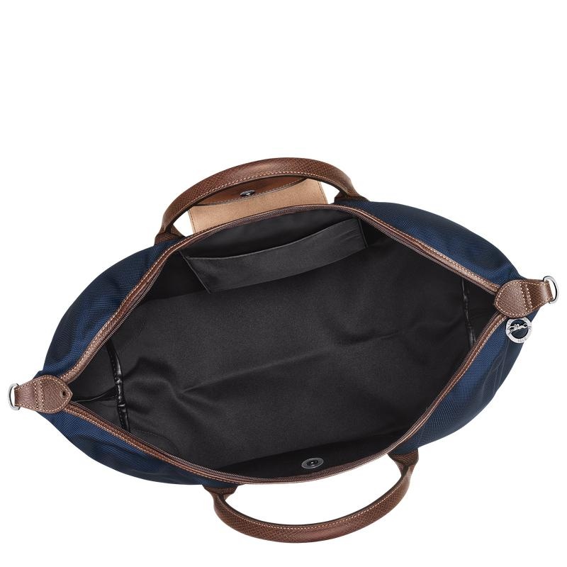 Bolsas de Viaje Longchamp Boxford S Mujer Azules | MQDU-69478