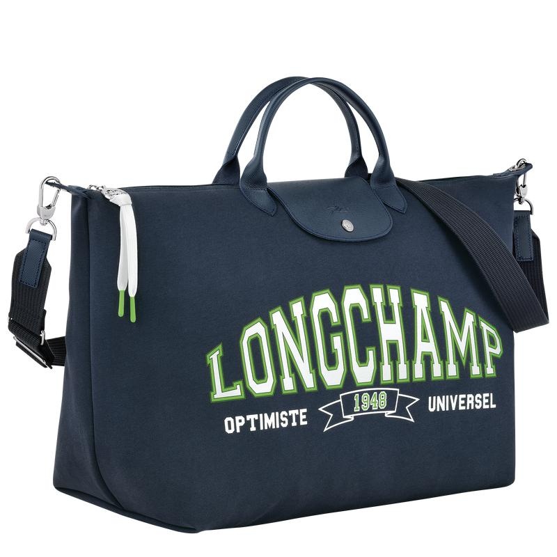 Bolsas de Viaje Longchamp Le Pliage Colección Hombre Azul Marino | ONKR-26548