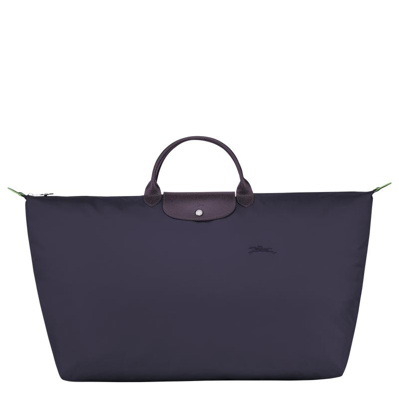 Bolsas de Viaje Longchamp Le Pliage Green M Mujer Morados | WPZB-91570