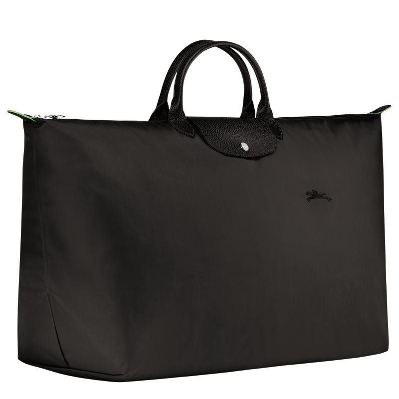 Bolsas de Viaje Longchamp Le Pliage Green M Mujer Negros | RKQI-94185