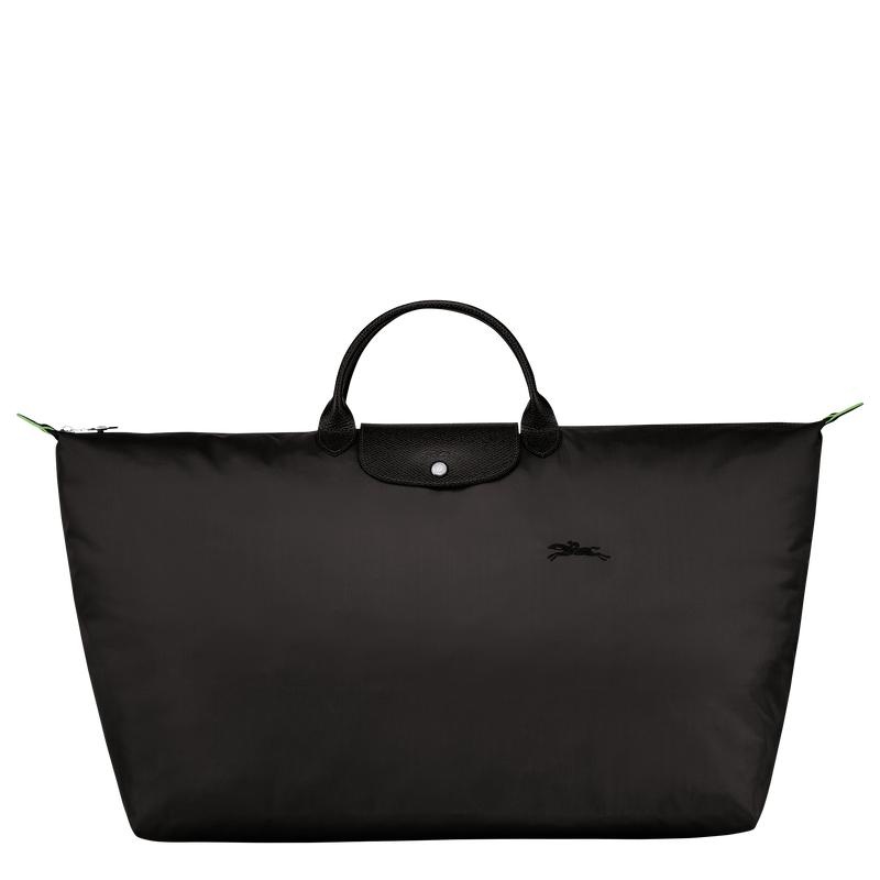 Bolsas de Viaje Longchamp Le Pliage Green M Mujer Negros | RKQI-94185